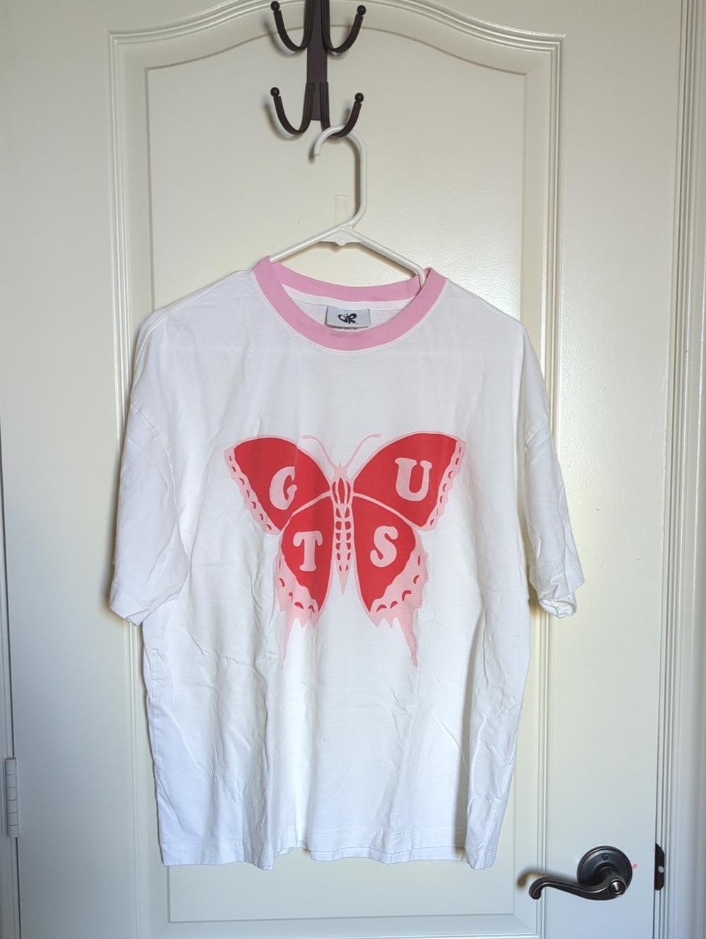 Cotton On Oversized Boxy Fit Olivia Rodrigo Guts Butterfly Tee